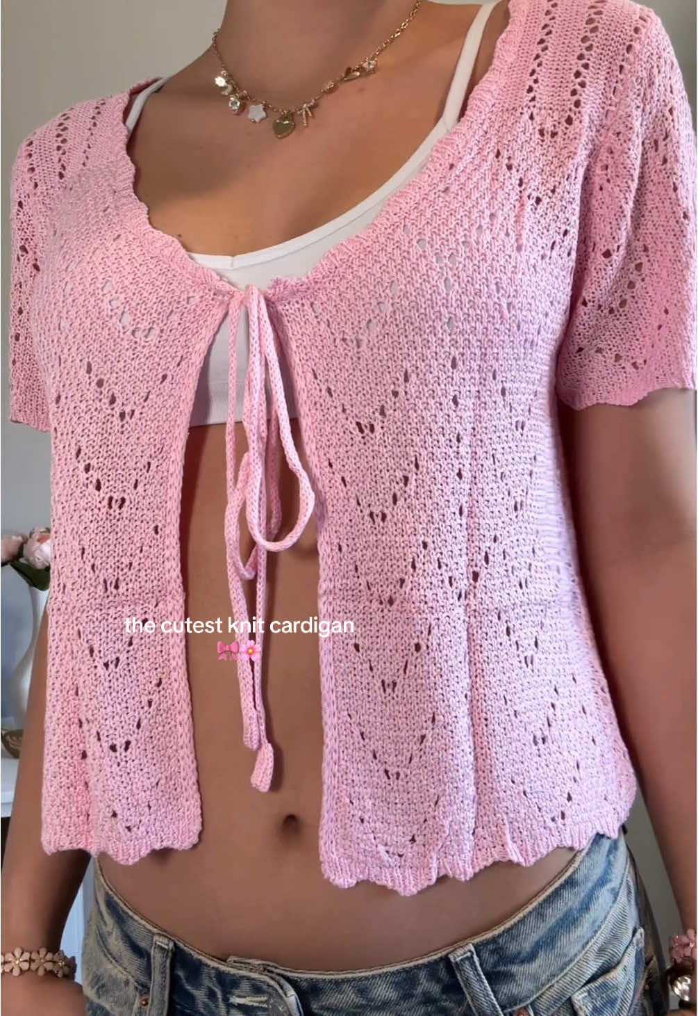 finally found the perfect beach cover up 🌸 #knitcardigan #cardigans #beachcoverup #springtops #knittops 