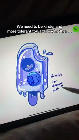 Drawing with an old woman in ArtWorkout 💔 broke my heart!  #drawingtogether #multiplayer #game #art #artist #drawing #digitalart #applepencil #artgame 