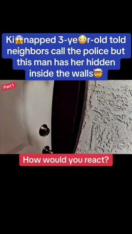 Hidden inside walls she tells neighbors through open window call police #police #policeoftiktok #policeofficer 