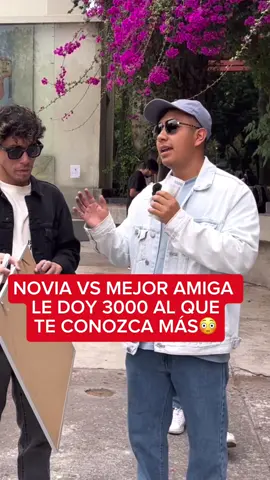 Novia vs mejor amiga, Le doy 3,000 al que te conozca más #viraltiktok #icefire #viral #novio #mejoramigo #infieles 