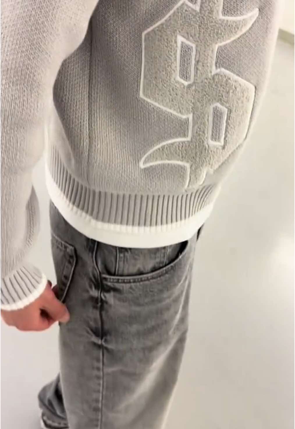 Grey outfit from zara 🤯 #outfit #zara #knit #grey #clothingbrand #OOTD #outfitinspo #outfitoftheday 