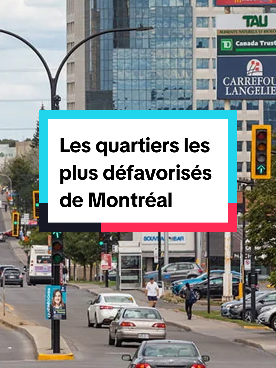 Les 5 quartiers les plus défavorisés de Montréal  #pourtoi #immobilier #spvm #quebec #famille #montreal #menace #drame #police 