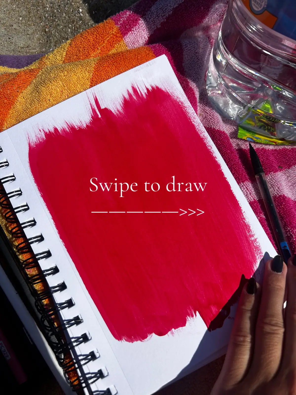 I drew at da beach #coloredpencil#drawingideas#sketchbook #portrait#art#fyp 