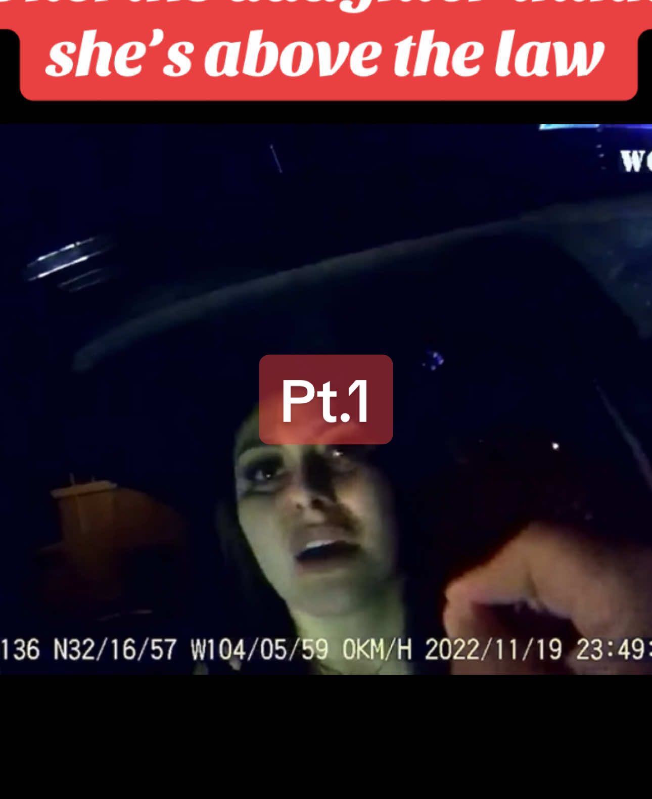 Sheriff’s daughter thinks she’s above the law… #cops #fyppppppppppppppppppppppp #fyp 