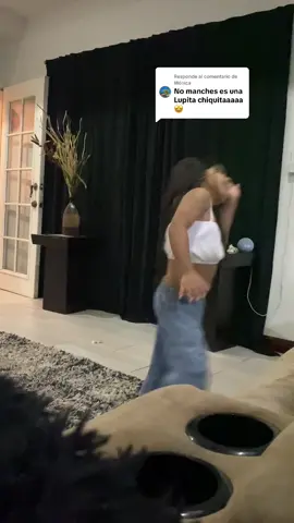 Respuesta a @Mónica  cinturita breve, cabello negro a la cintura, bigotito, actitud… si lo tiene todo para ser mini @Lupita Villalobos Beltran 