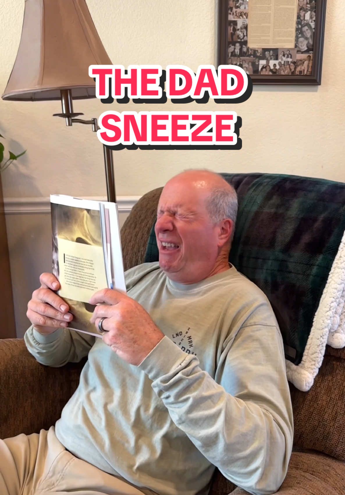 The sneeze heard around the world #parents #dads #sneeze #dadsoftiktok #parenting #Siblings #family 