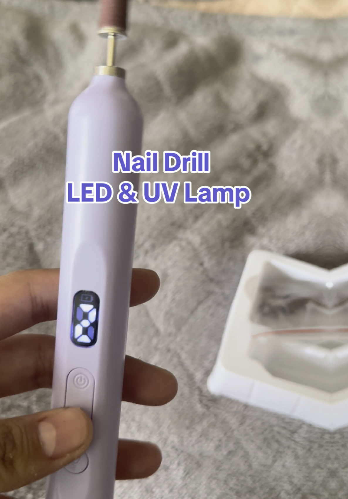 2 in 1 😍 #fyp #electricdrill #uvlamp #nails #nailtech #tiktokshop 