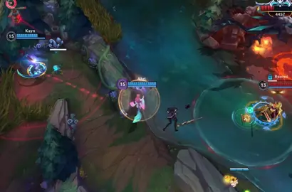 Ahri is a MENACE #fyp #league #ahri #wildrift #lol 