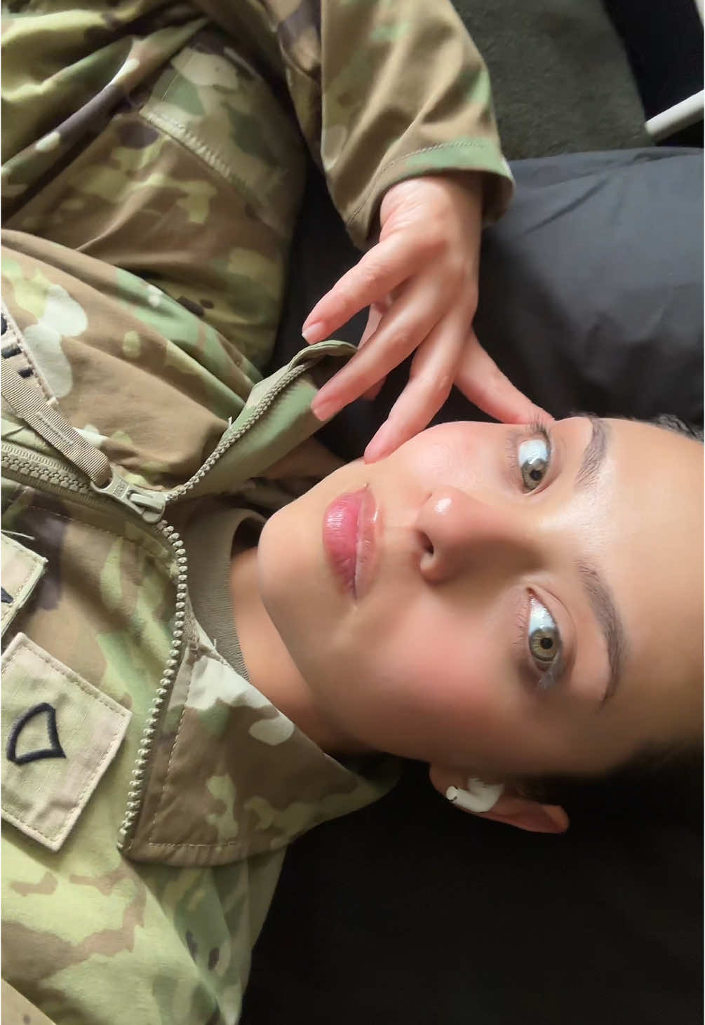 🤭💚 #fyp #miltok #army