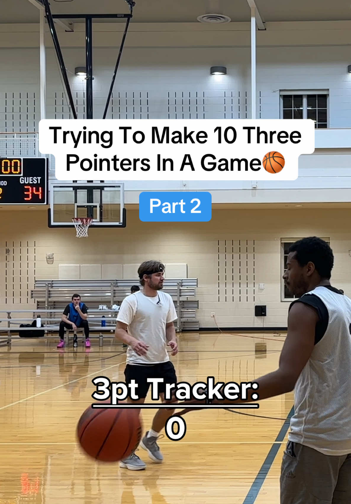 Any tips on how I can get to 10?🤔🤷🏼‍♂️ #basketball #threepointer 