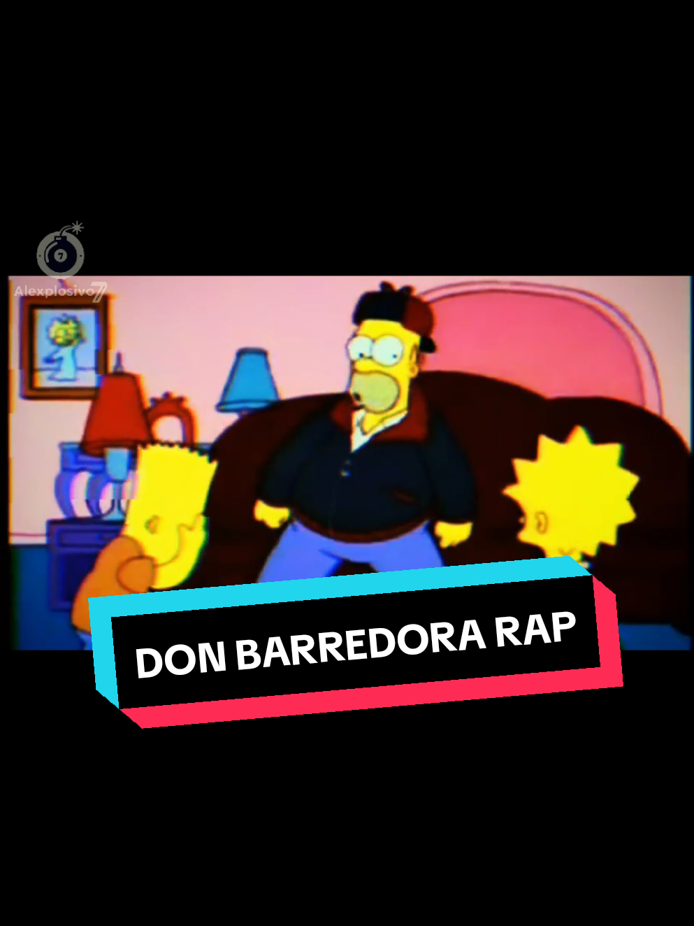 Don Barredora Rap - Alexplosivo7 #homero #homerosimpson #donbarredorarap #rap #edit 