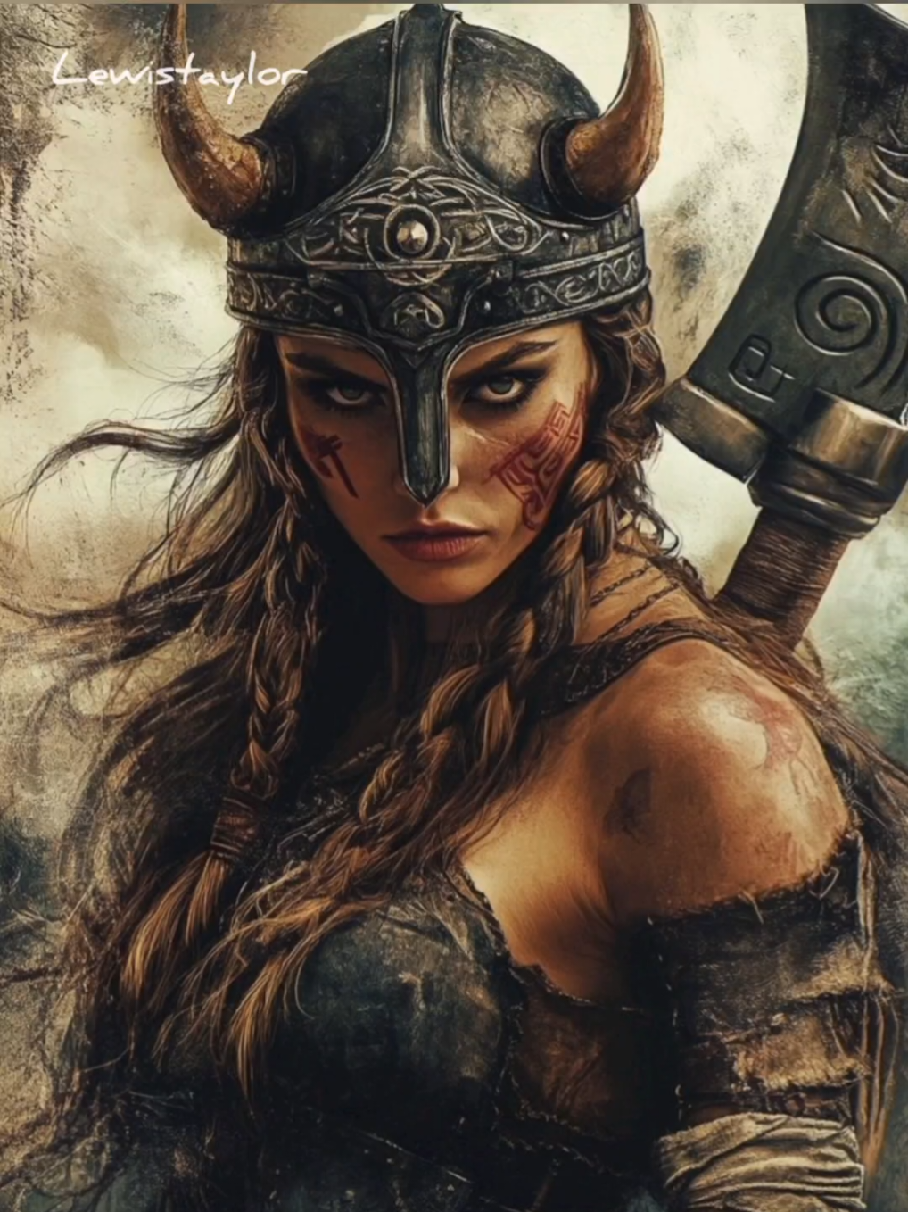 Lagertha, la guerrera vikinga #leyenda #historia #lagertha #fyp 