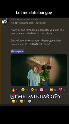 Please I need this #noimnotahuman #noimnotahumangame #barguymybae 