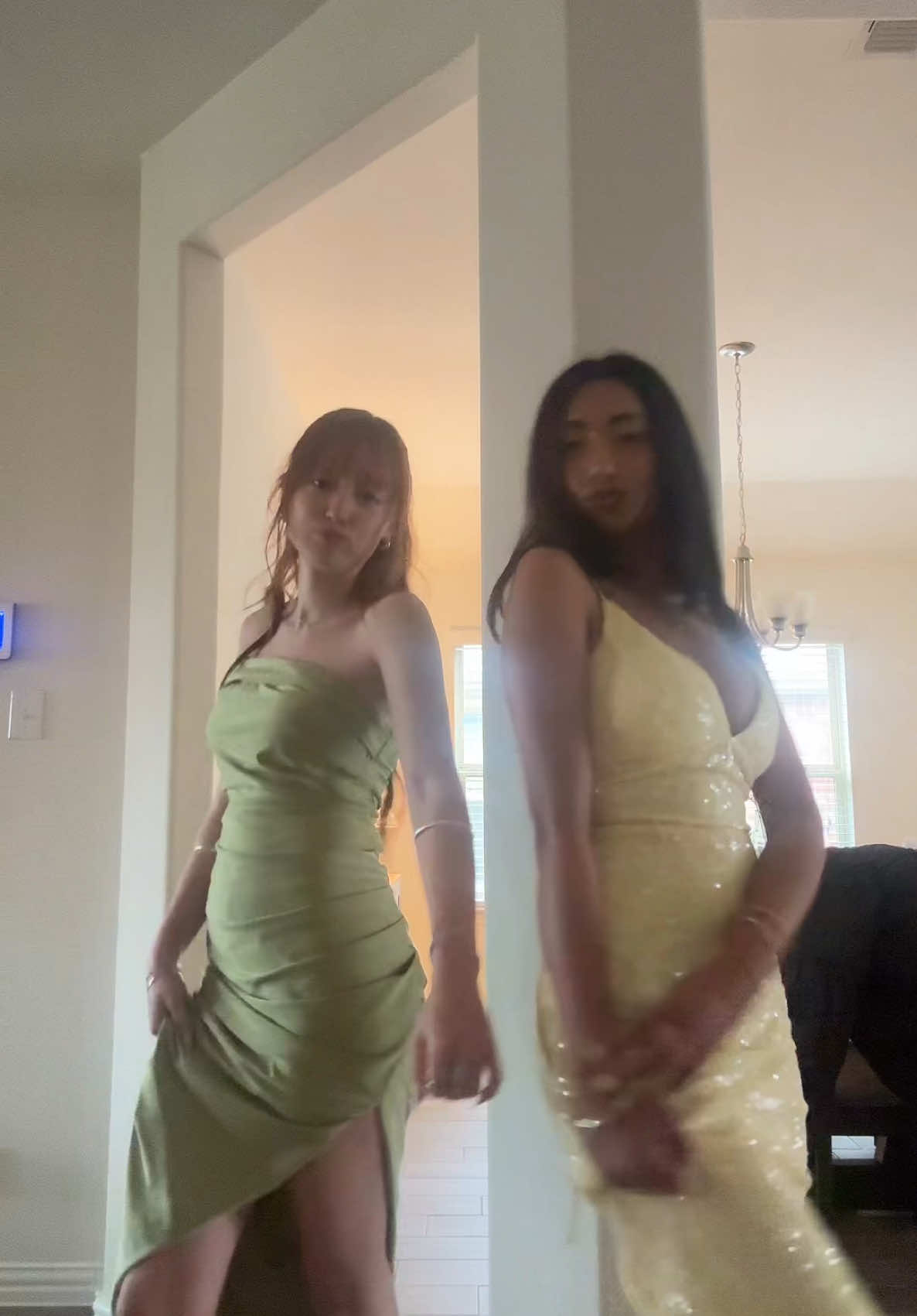 Why we lowkey lemon and lime combo 😔🍋🍋‍🟩 #prom2025 #promtransition #BestFriends @kelly  
