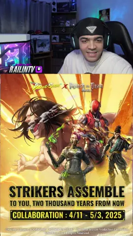 Colaboración con los Ataques a los titanes 🔥#bloodstrikeclips #bloodstrike #bloodstrikelatam #bloodstrikemobile #bloodstrikemena #bloodstrikeupdat #bloodstrikelatam @Blood Strike 