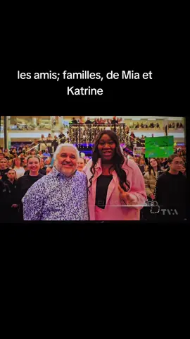 famille et amis de Mia et Katrine #katrine #live #staracademie2025quebec #tva #pourtoi #mia 