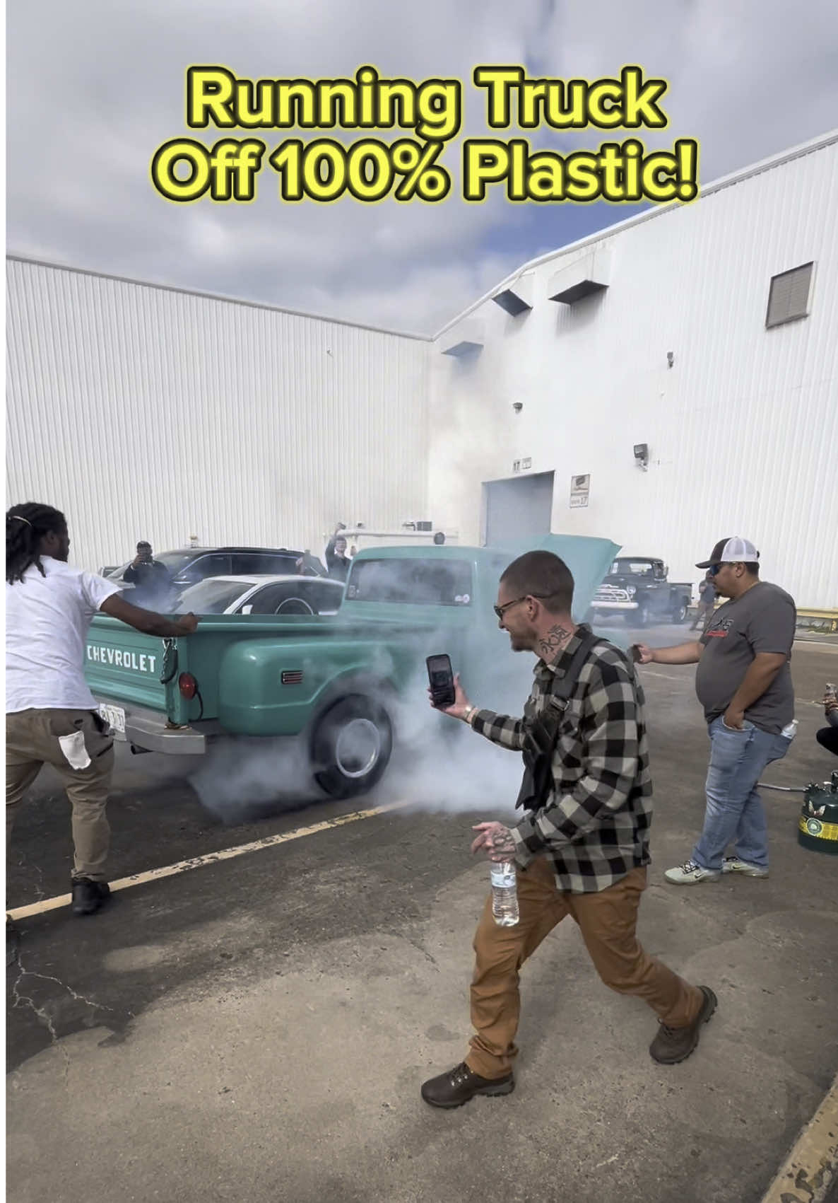 RUNNING TRUCK OFF PLASTIC WASTE FIRST TIME IN HISTORY - HOUSTON TEXAS 4/6/2025 HISTORY!