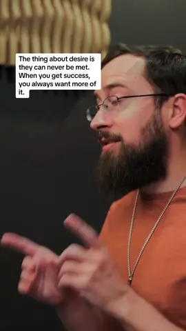 Desire isn’t the problem. Thinking you're wrong for wanting things is. Desires will always evolve. It’s how we’re wired. But if you treat that cycle like a flaw, it can make life feel like a never-ending chase.  Instead… make it conscious. Name what you want. Decide what you're willing to do or let go of to get it. Go get it. Then ask: “What does this teach me about what I want next?” That’s how you train desire and shape a life you actually love.