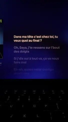 Seya - GIMS & Morad  #seya #gims #morad #song #viral #vibes #fyp #lyricsvideo #lyrics 