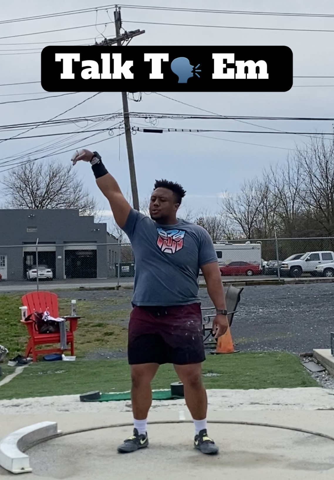 Love this work MANE  • Ready to take your throws to the next level? Book a live throws analysis through the link in my bio! • #TalkToEm🗣️ #BOUTDAT #shotput #discus #thrower #spin #glide #70Feet #throwertok #throws #trackandfield #athlete #viral #training #strengthandconditioning #txst #usatf #athletics #killeentx