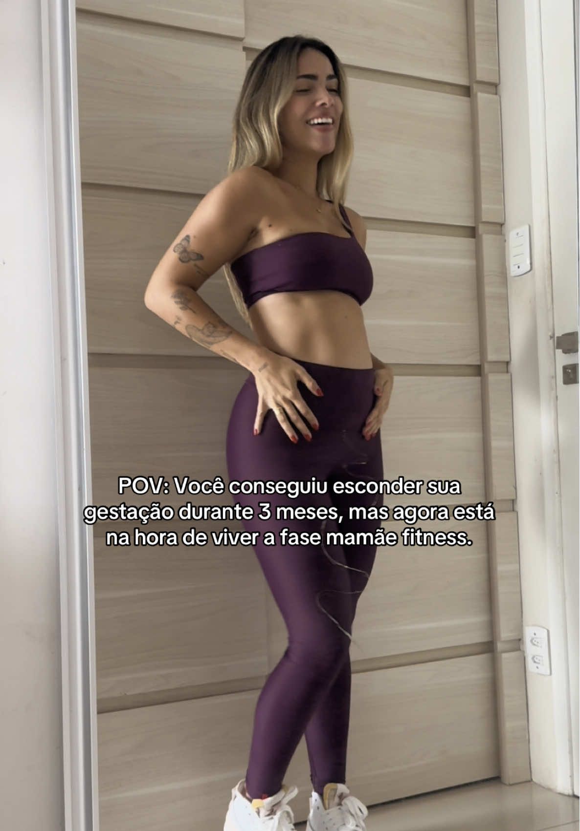 Atualizar essa rede aqui! 😮‍💨 tem neném no forninho🙏🏼✨ #maternidadereal #maternidade #gravidez #familia #treinogravida #gestante #academia 