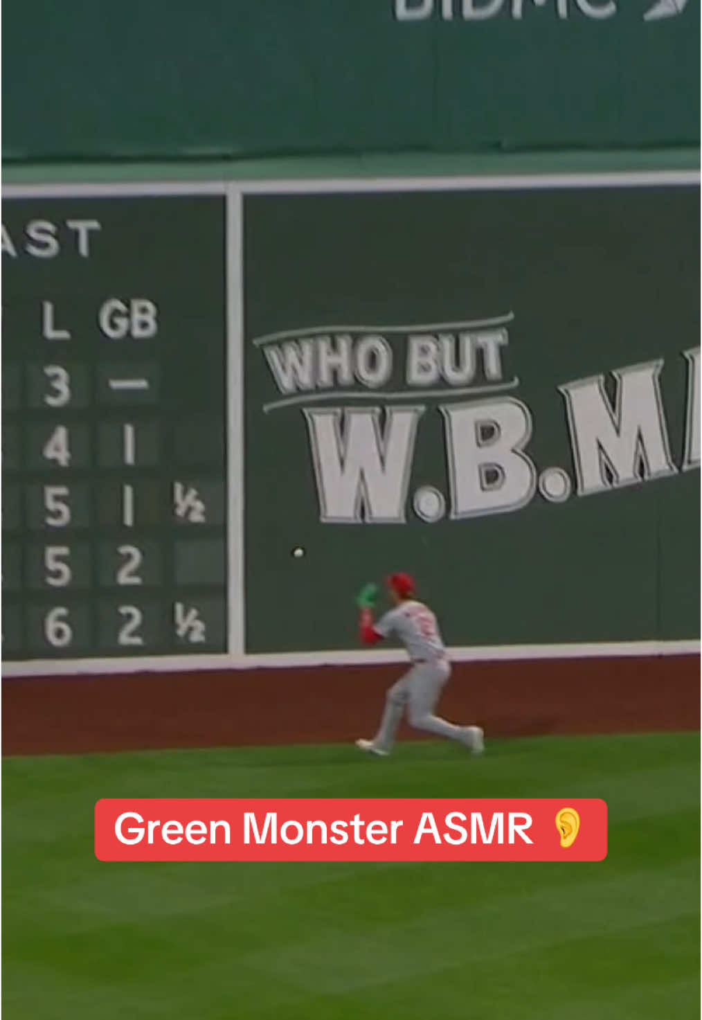 #ASMR #baseball #greenmonster #boston #redsox 