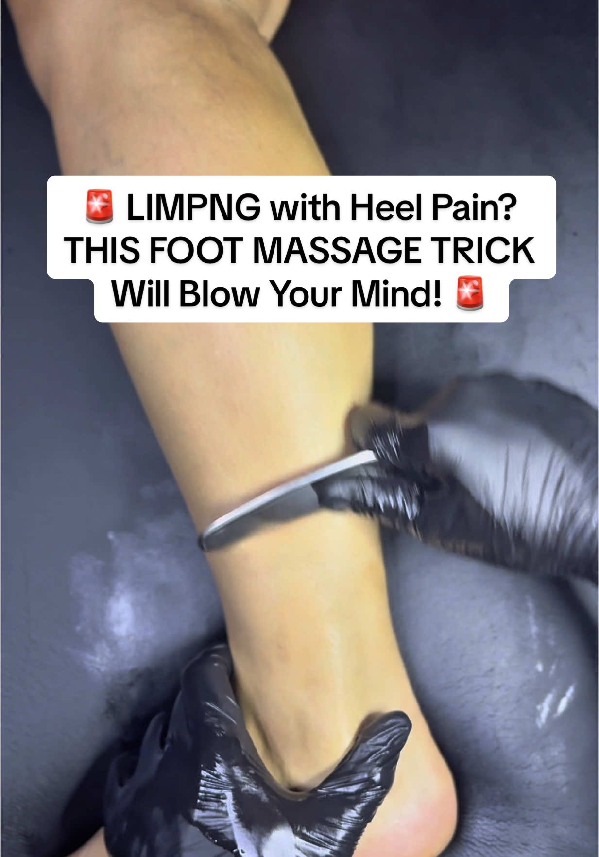 🚨 LIMPNG with Heel Pain? THIS FOOT MASSAGE TRICK Will Blow Your Mind! 🚨 Can’t take another step without wincing in pain? Limping through your day like you just ran a marathon? STOP! Before you pop another pill or spend $$$ on inserts—try THIS instead! One powerful foot massage technique is changing everything: ✅ Melts away stabbing heel pain (Plantar Fasciitis relief!) ✅ Boosts circulation deep in the fascia & tendons ✅ Releases pressure from the Achilles & tight calves ✅ Helps you walk PAIN-FREE—without surgery or injections! Foot pain is a SIGNAL—not a sentence. Your body is screaming for realignment, not a bandaid. This massage method restores balance and resets your step—FAST. Results in just ONE session. You’ll feel lighter, looser, and finally able to walk without limping! BOOK YOUR FOOT RESET TODAY Because you deserve to walk pain-free again! #viral #massage #heelpain #footpain #footpainrelief #footcare #footloose #plantarfasciitis  #FootPainRelief #HeelPainHack #PlantarFasciitisFix #LimpNoMore #FootMassageMiracle #KinesiologyHealing #WalkWithoutPain #PainFreeFeet #AchillesRelief #MassageTherapyWorks #StepIntoRelief #InstantFootRelief #SelfCareRevolution #NoMoreLimping #redlighttherapymagic 