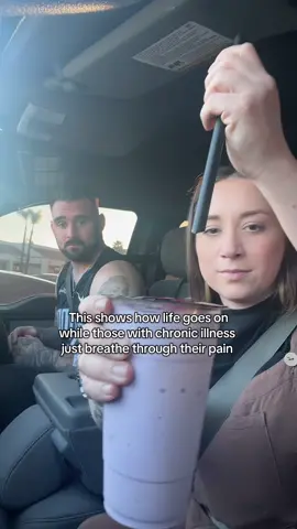 My heart hurt watching this back 🥺 I could see how tired he is & how he is trying to disassociate from his pain 💔❤️‍🩹 #campbelllchaos #invisibleillness #fyp #autoimmune 