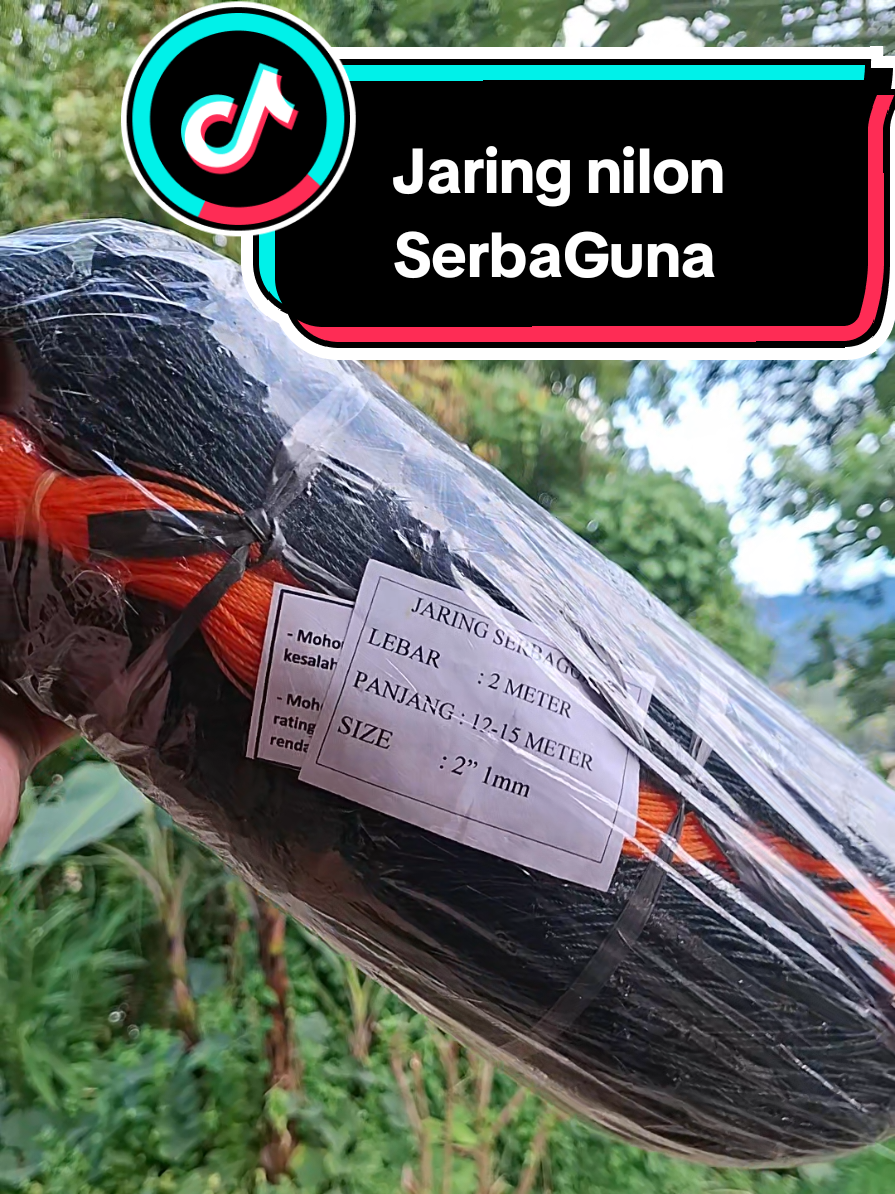Jaring nilon SerbaGuna#jaringrambat tanaman #jaring #pertanianindonesia#peternak  #gratisongkir #videoviral #fyp 