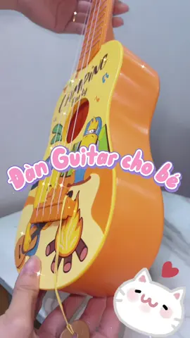 sắm cho bé nhà mình một chuếc để con làm quen với âm nhạc nha🎶#đànguitar #tiepthilienket #embedangyeu #unbox #đồchoithongminhchobe 
