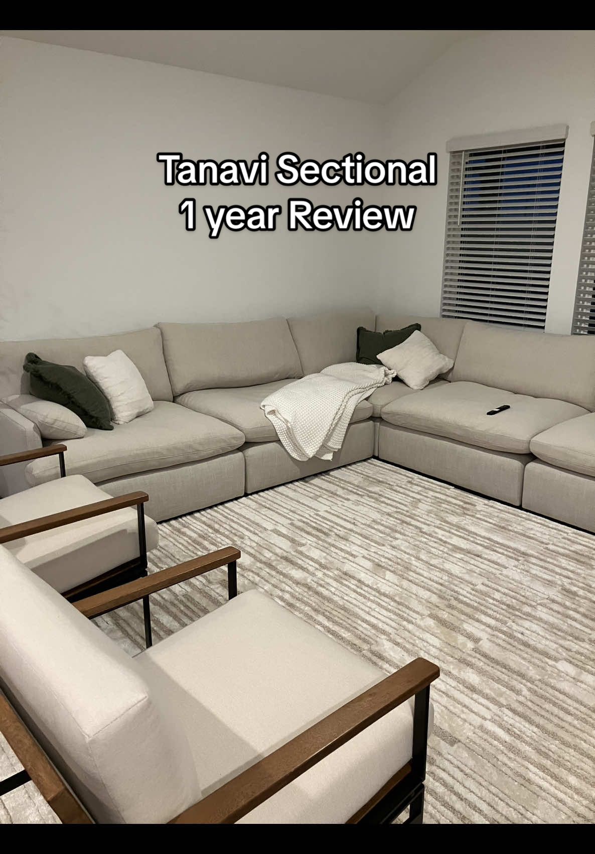 Replying to @Tempress Tanavi Sectional 1 year update @Ashley #tanavisectional #ashleyfurniture #cloudcouchdupe 
