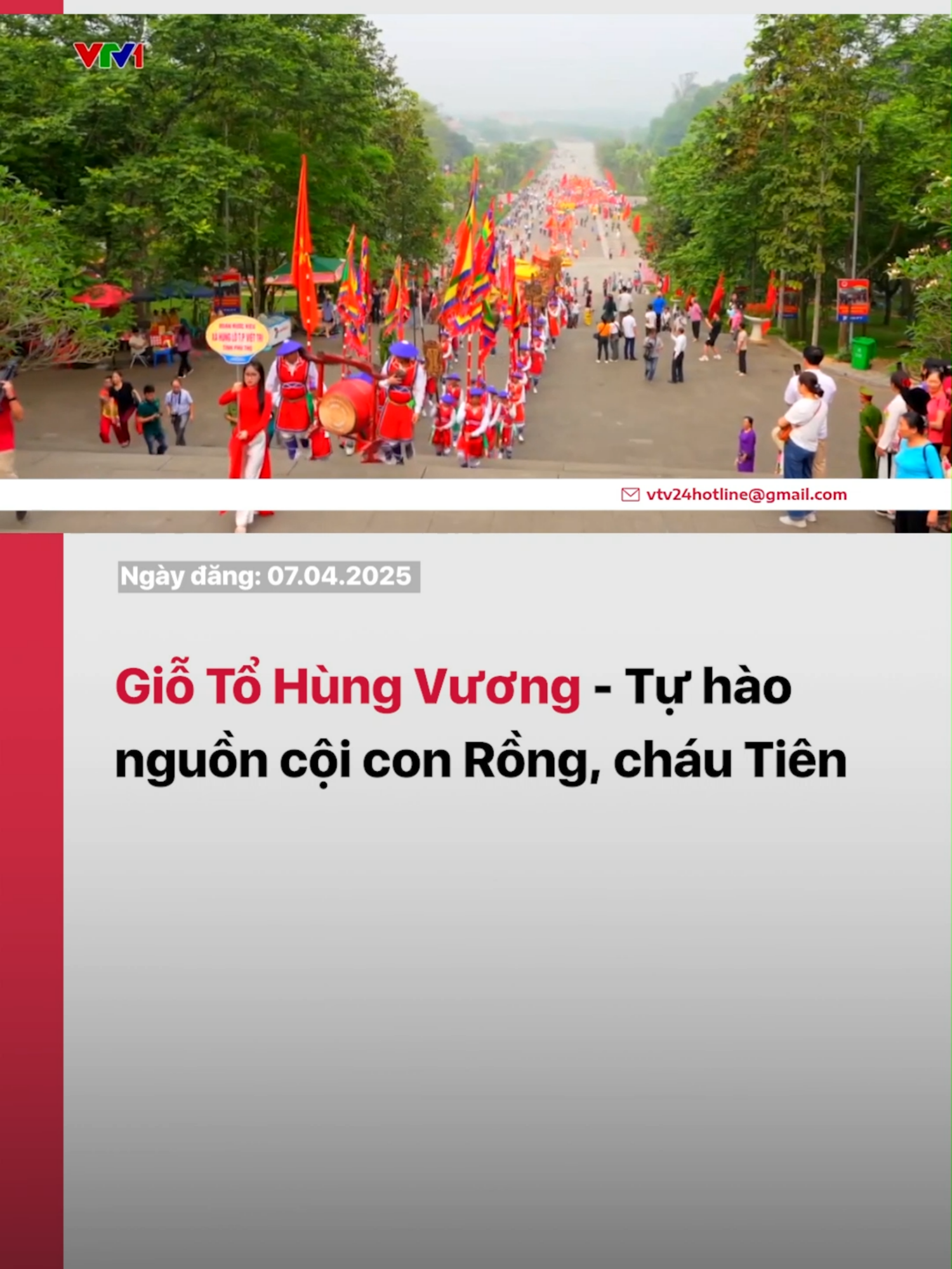Đến nay, tín ngưỡng thờ cúng Hùng Vương đã trở thành một biểu tượng văn hóa - tín ngưỡng, kết nối quá khứ với hiện tại, tạo nên truyền thống đoàn kết thương yêu, đùm bọc lẫn nhau, vun đắp tình cảm với gia đình, làng xã và dân tộc. #vtvdigital #vtv24 #tiktoknews #giotoHungVuong #PhuTho #lehoi