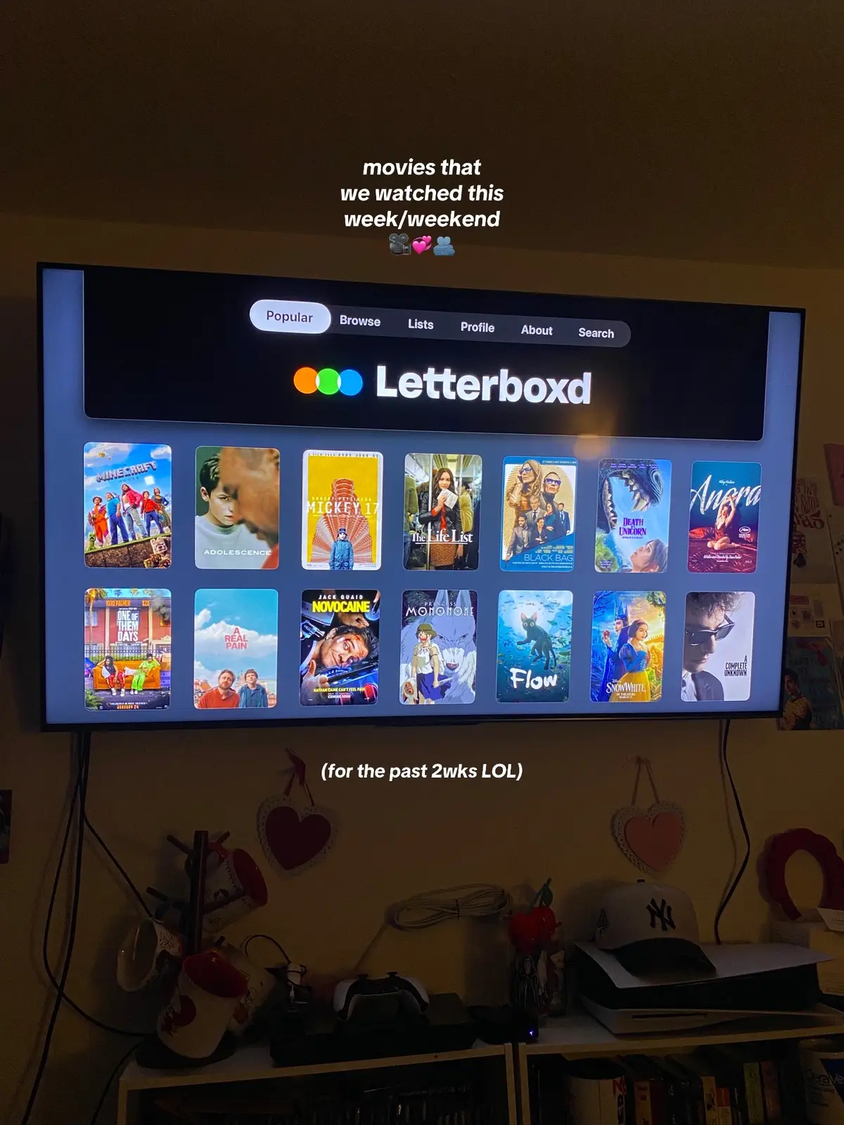i am SUPER SUPER LATE on these movie recommendations but here are some of the movies that we have watched over the past 2 weeks that i REALLY BELIEVE everyone should watch to have a good and fun time 🎥💞 ENJOY MY BESTIES!! #movies #moviestowatch #movietok #movierecommendation #moviereview #filmtok #filmclips #moviesuggestions #movierecommendations #movienightideas #disneymovies #companionmovie #snowwhite #deathofaunicornmovie #thestudio #martinscorsese #theintern #altoknights #movielover #movielovers 