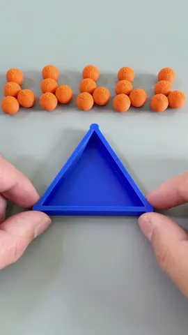 Can you build a pyramid with these 5 parts?#puzzle #iqtest 