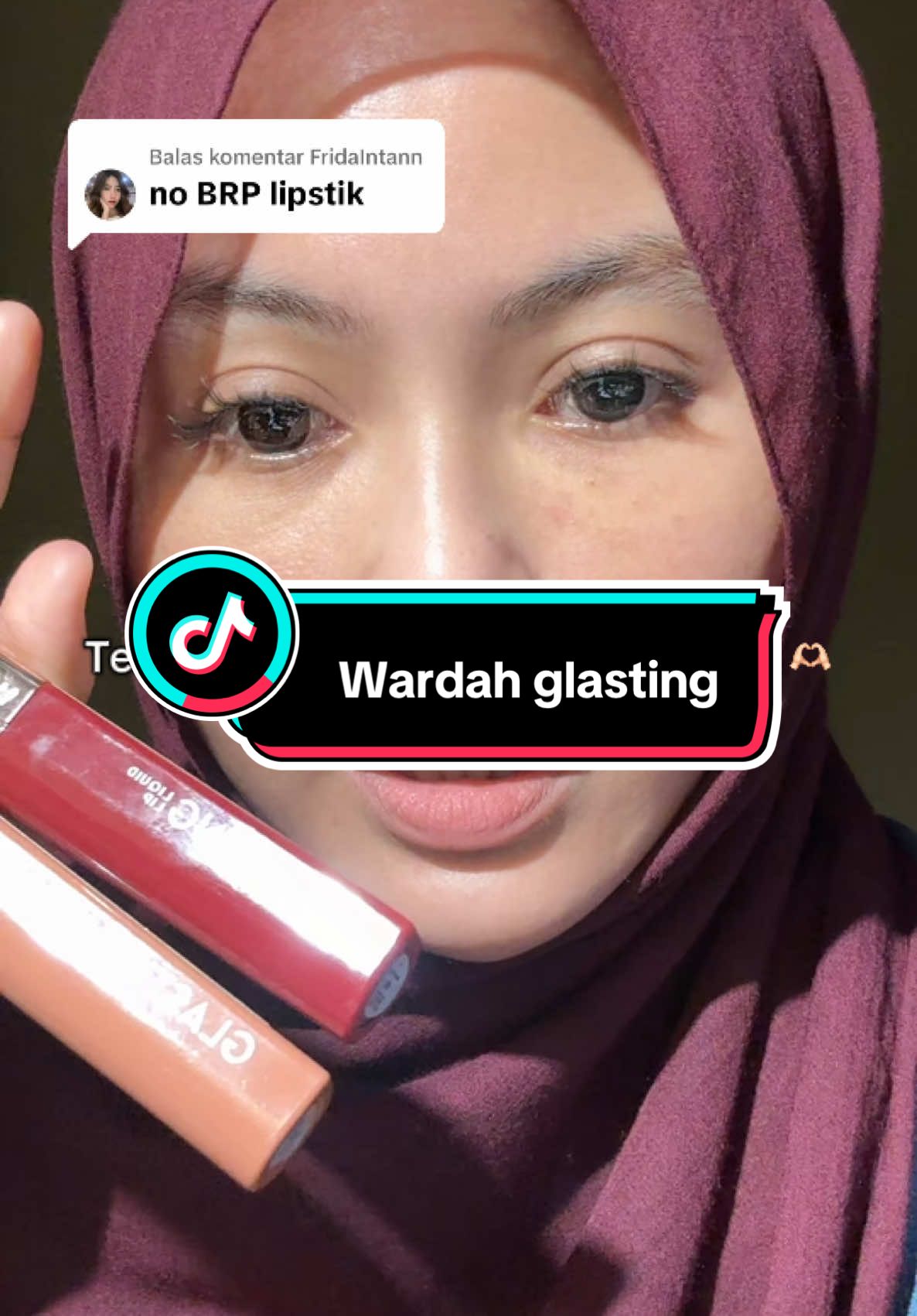 Membalas @FridaIntann setelah tau jadi bagus hasilnya #glastingliquidlipwardah #wardahglasting #wardah #glastingliquidlip #fyp 