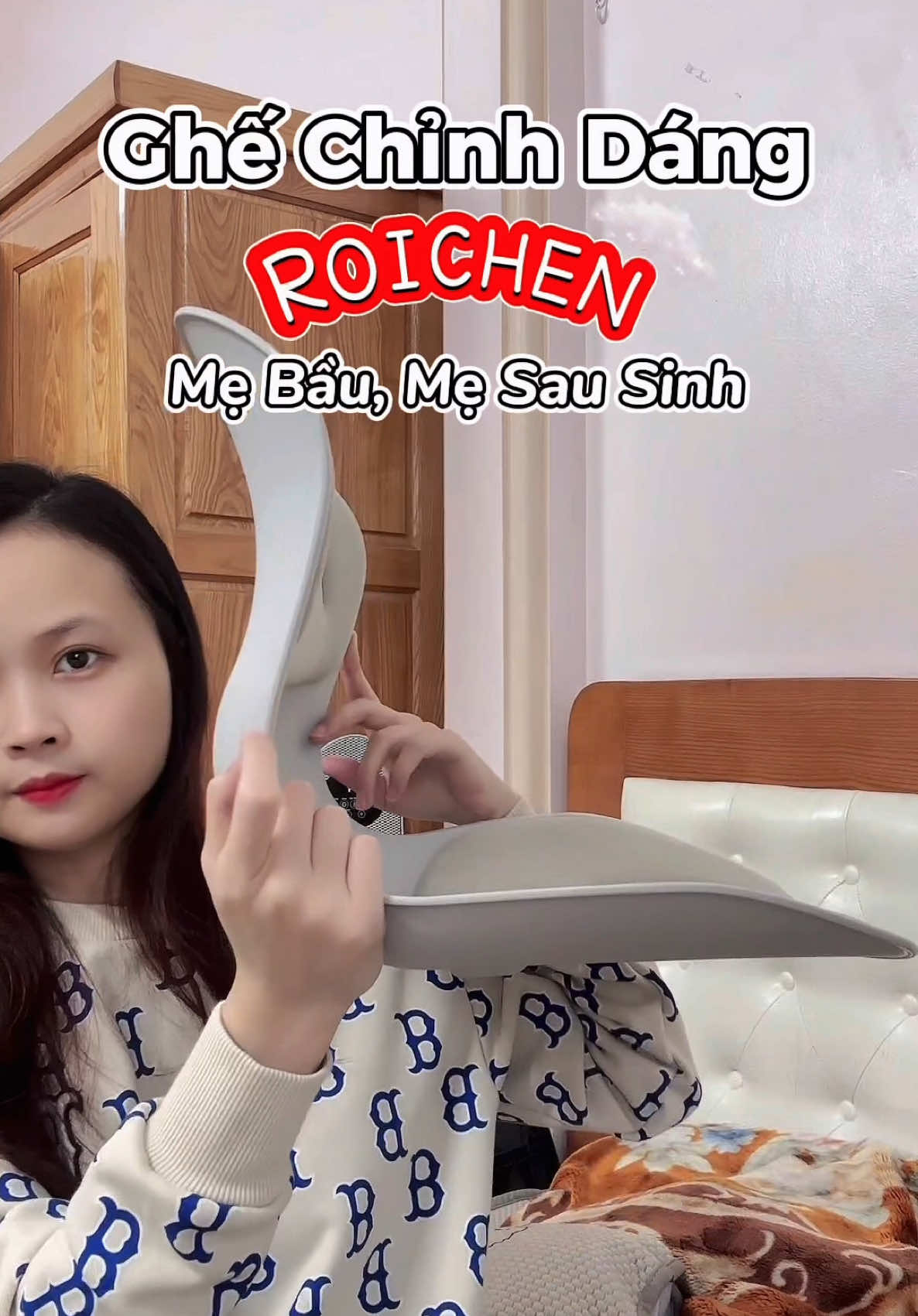 Ghế chỉnh dáng ngồi Roichen Hàn Quốc. Bà nào đau lưng thì sắm ngay e ghế này dùng thử coi. Tui thấy ổn áp lắm luôn á tui dùng từ lúc bầu đến bh cũng nửa năm r đỡ đau lưng lắm nha 😌 #ghechinhdangngoidung #ghecongthaihoc #mebimsuachamcon #mebimsua #roichen #roichenhanquoc #xuhuong #xuhuongtiktok #lagihitech 