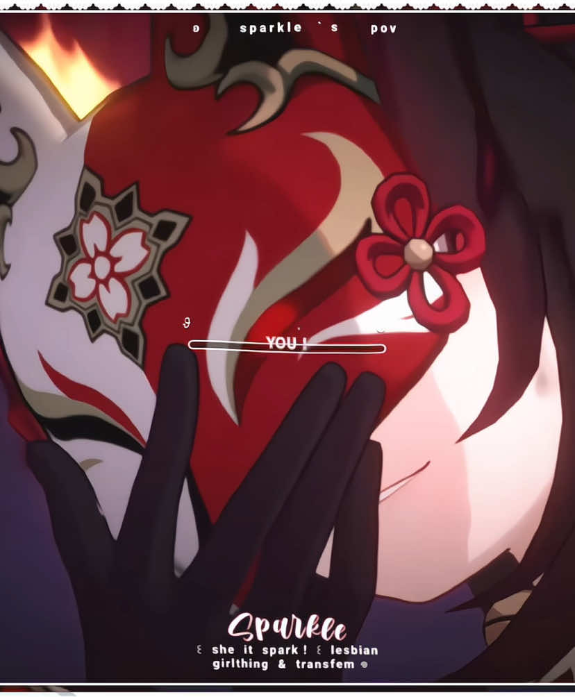 🎉🎨  ꒰ #sparkle  x  #rappa  𐙚  #rappabi  `  #romantic  ┆    oml this edit gave me a headache while making it holy eye strain   —   #viomellys #sparklehsr #hanabihsr #rappahsr #rarepair #HonkaiStarRail #GenshinImpact #wlw @Kayden 🐦‍⬛ @liam 🪻 @Clove / Kiri ⭑.ᐟꪆৎ @lin ♡ @⟡   pixie / juno      ᶻ𝗓 