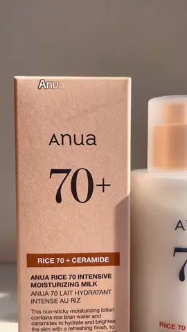 Anua's New Moisturizing Milk It contains 70%rice water and niacinamide to brighten the skin. It also helps in hydrations and maintain the skin barriers. #fyp #skincarewithsaru #anua #foryoupage #koreanproducts @anua_global 
