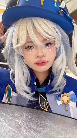 #makeup #fyp #makeuptutorial #cosplaymakeup #cosplay #furina #furinagenshinimpact #GenshinImpact 