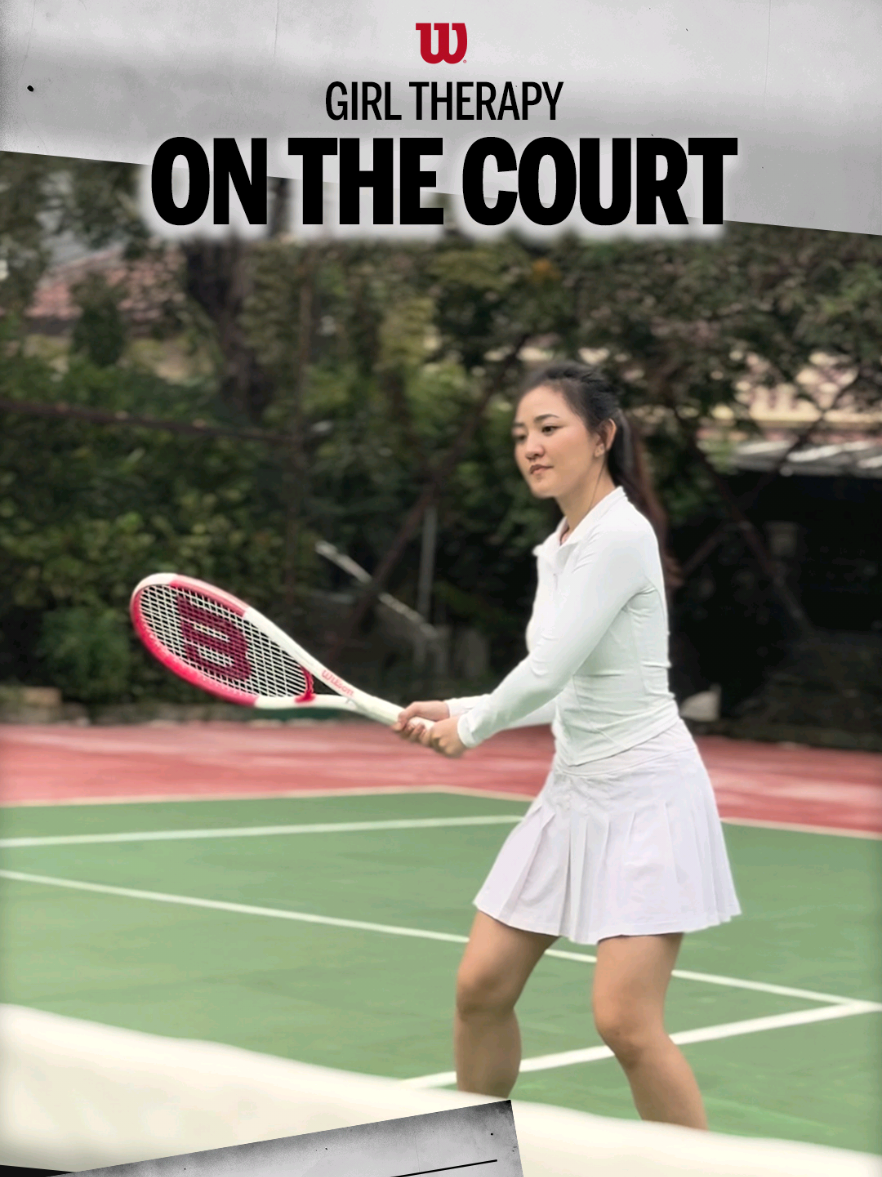 Some days, all you need is a quiet court, your favorite racket, and the rhythm of the game. 🎾🕊️ A little escape, a little healing—this is where peace meets power.  #tennis #tennisracket #wilson #WilsonIndonesia #GameOn #StrungReady 