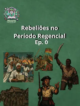 📚 Começando a 1ª série temática aqui no TikTok! Nos próximos vídeos, você vai conhecer as 5 principais revoltas do Período Regencial (1831–1840) — um dos momentos mais instáveis da história do Brasil. Ocorreu após a abdicação de Dom Pedro I, quando seu filho, Dom Pedro II, ainda era menor de idade e não podia assumir o trono. Nesse período, o país foi governado por regentes, escolhidos para exercer temporariamente o poder executivo. Foi uma fase de grande instabilidade política e social, marcada por: Conflitos entre grupos políticos (liberais x conservadores) Lutas por mais autonomia nas províncias Crescimento das tensões sociais Diversas revoltas regionais e populares No próximo vídeo: ⚔️ Revolta dos Malês (1835) 📍 Ocorreu em Salvador (BA) ✊ Liderada por escravizados e libertos muçulmanos 🕌 Teve caráter religioso, antiescravista e urbano 💥 Foi rapidamente reprimida, mas deixou marcas profundas Segue pra acompanhar os próximos episódios da série. #RevoltaDosMalês #históriadobrasilrasil #PeríodoRegencial #RevoltasRegenciais #Concursos #ENEM #Vestibular #Estudos #Série#Histórica