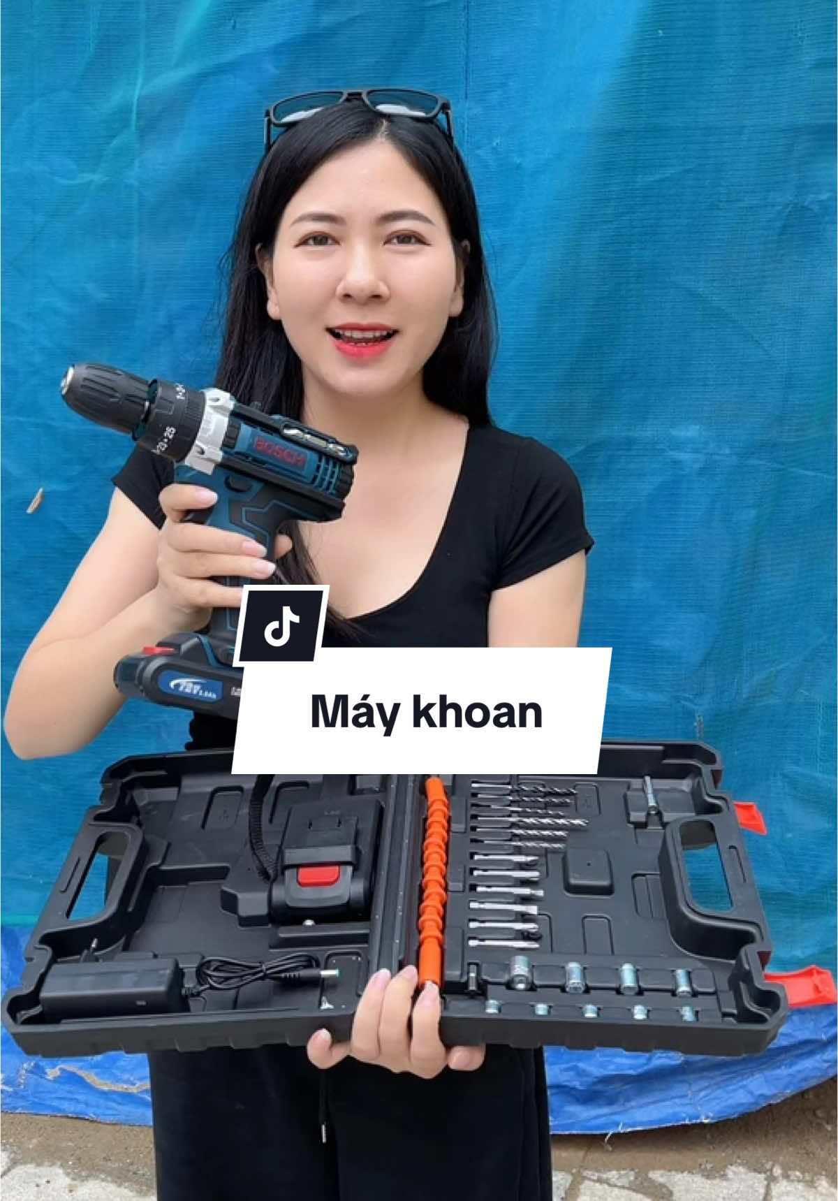 Máy khoan pin#cokhi #trending #maykhoan #maykhoanbosch 