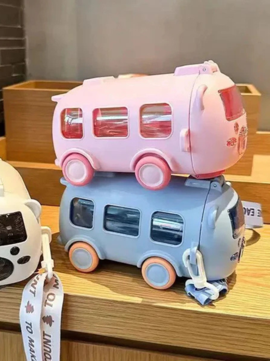 CUTE TOY BUS WATTER BOTTLE FOR BABIES AND TODDLERS KIDS #watterbottleforkids #tumblerforkids #toys #kids #kidsoftiktok #newaffiliate