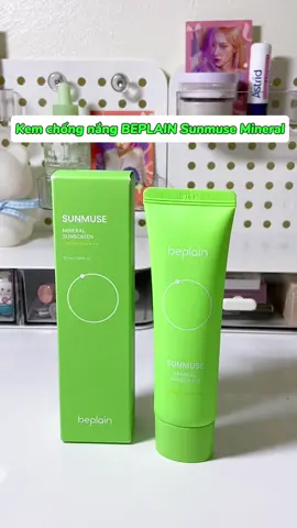 Kem chống nắng BEPLAIN vật lý  100% thuần chay ✅ Đáng để thử nha 🤩#xuhuong #viral_video #viral #trending #xuhuongtiktok #unboxing #bi_1103_ #beplain #kemchongnang 