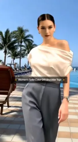 ✨ Show off your shoulders with the PB# Women's Solid Color Off-Shoulder Top! ✨ This elegant oblique shoulder top with short sleeves is perfect for a chic and stylish look. The exposed clavicle design adds a touch of allure. Available in gorgeous solid colors! ➡️ Shop now and elevate your wardrobe! #OffShoulderTop #WomensFashion #ElegantTop #ChicStyle #SolidColor #FashionTikTok #StyleInspo #OutfitIdeas #PB #BuyNow #FreeShipping #OnTrend #FashionDeals #SummerFashion #PartyTop #DateNightOutfit