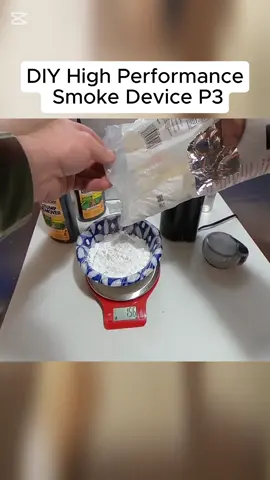 DIY High Performance Smoke Device #fyp #Science #manufacturing #smoke 