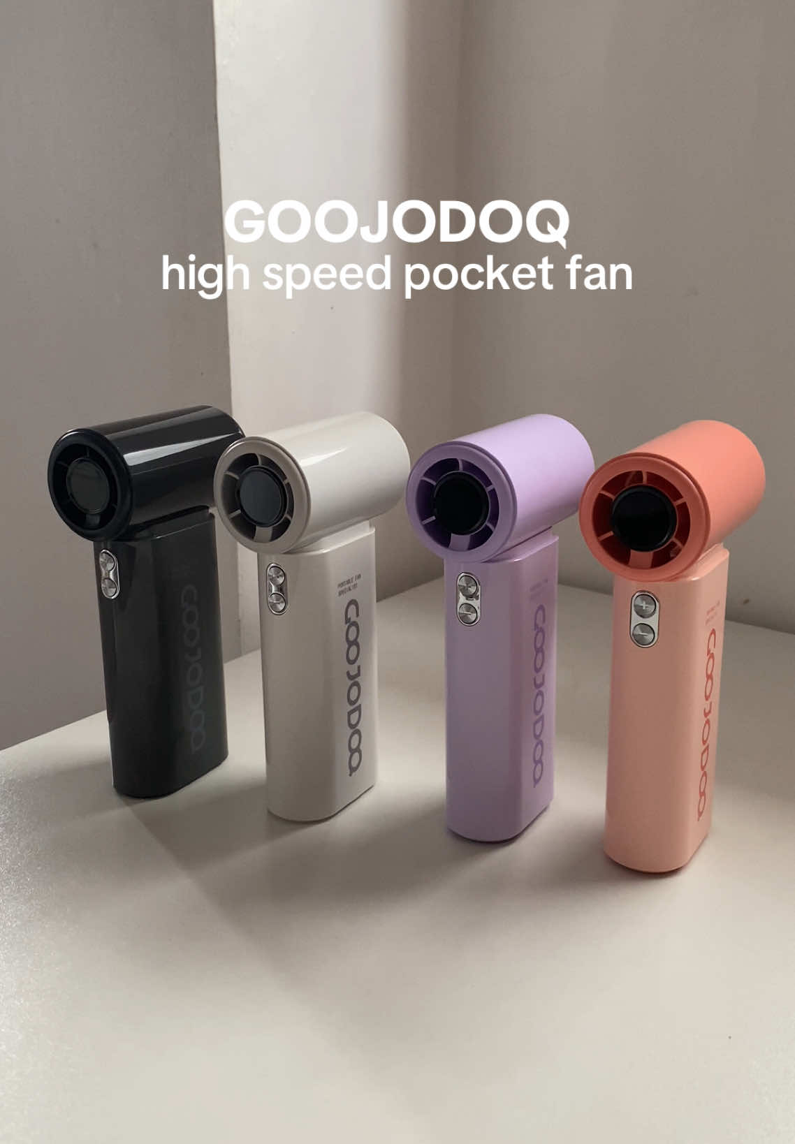 FINALLY! New Goojodoq high speed pocket fan na mini version at mas mura!! 🌬️✨ #pocketfan #minifan #miniportablefan #miniturbofan #goojodoq #goojodoqpocketfan #highspeedfan #turbofan #portablefan #highspeedpocketfan 