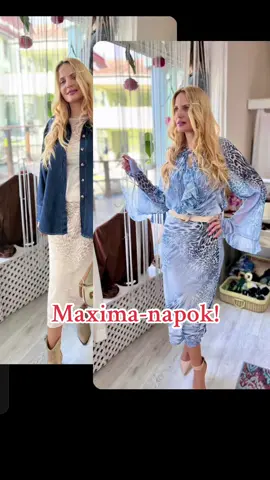 Maxima-napok!💥 Rengeteg csodás tavaszi modell vár Rád – és most 30–40% kedvezménnyel válogathatsz belőlük!👏 Legyen szó hétköznapi eleganciáról vagy közelgő alkalmakra való különleges darabokról. Az akció a készlet erejéig tart – szóval ha valamelyik darab a szívedhez nőtt, ne várj sokáig! Ha nem tudsz eljönni, rendelj tőlünk telefonon vagy messengeren és csomagban érkezik hozzád! Íme, egy kis ízelítő! 📍Kecskemét, Piramis Udvar(nagy templom felöl) 🗓️H-P: 10.00.-18.30. Szo: 10.00.-15.00. ☎️+36307174271 #m#maximafashionkecskemetf#fashionk#kecskemétforyoupage❤️❤️ #glamour #nekedbelegyen 