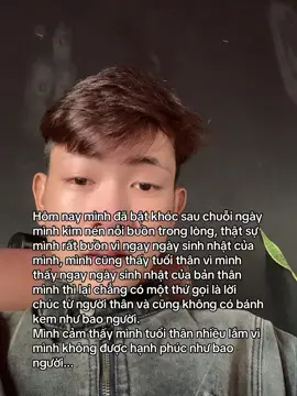 qua sn rồi mới dám khóc đó