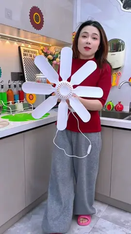 Quạt treo tường mini 8 cánh #suhuong #duet #suhuongtiktok #dueto 